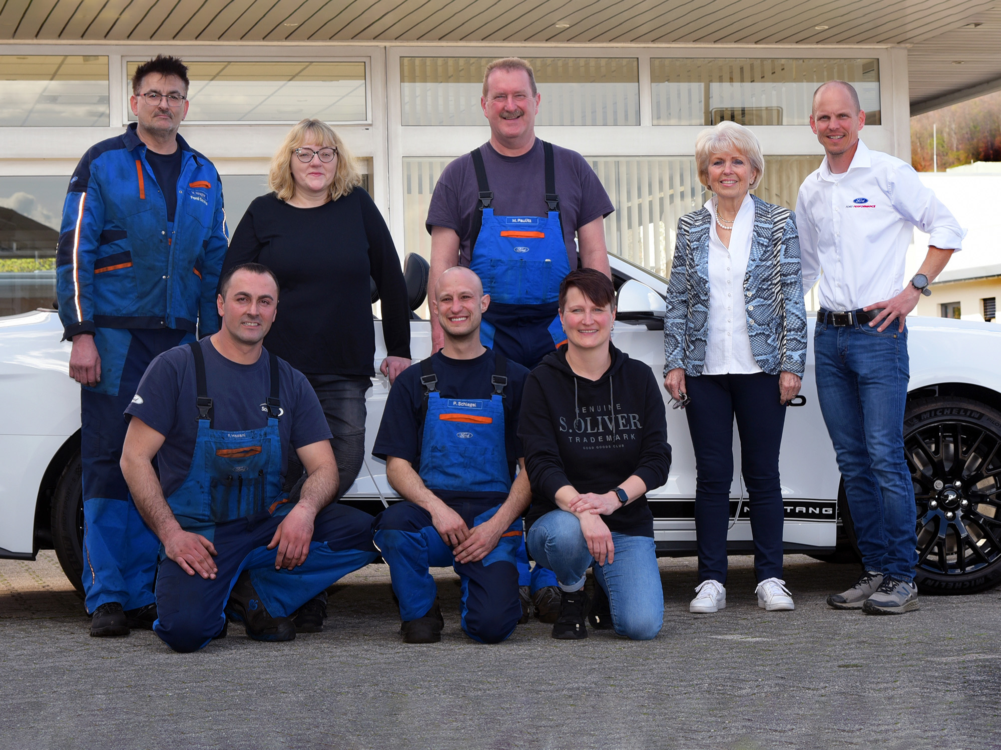 Das Team von Autohaus Schweickert in Nußloch